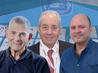 יונתן קולבר, אלפרד אקירוב, שמואל חרל''פ / צילום: ענבל מרמרי, כדיה לוי, כפיר זיו