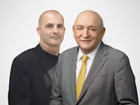 יצחק תשובה וצחי נחמיאס / צילום: יונתן בלום, ורד
