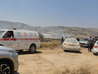 זירת הפיגוע / צילום: נדב גולדשטיין, TPS