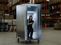 ה''מקרר אנושי'' Do Hiemon Box, של יצרנית המקררים ומכונות הממכר האוטומטיות היפנית SDRS שנמכר על ידי ספקית הציוד התעשייתי Trusco Nakayama / צילום: צילום מסך מתוך סרטון של TRUSCO ביוטיוב