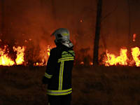 השריפות בצרפת / צילום: Reuters, Mohamad Salaheldin Abdelghani Alsayed