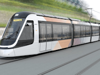 הדמיית פרויקט הרכבת הקלה ''נופית'' / הדמיה: Alstom