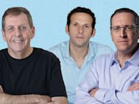 עמית בירמן, מנכ''ל קבוצת שיכון ובינוי, יובל סקורניק מנכ''ל שיכון ובינוי אנרגיה, יוסי זינגר יו''ר דירקטוריון ג'נריישן / צילום: עומר סומך, אסף רביבו, כדיה לוי