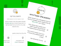 צילומי מסך של הודעות וואצאפ על חסימת משתמשים