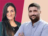 רועי כחלון, ראש רשות החברות הממשלתיות והדר צופיוף הכהן, מנכ''לית איגוד הדירקטורים / צילום: איל יצהר, יח''צ