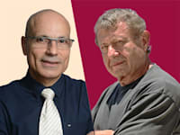 אלכס סקלר וצביקה נווה / צילום: תמר מצפי, איל יצהר