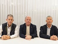שותפי קרן ווליו LBH - מימין: שמעון בן חמו, עופר לינצ׳בסקי ויאיר אפרתי / צילום: טניה שיין