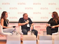 שמואל דונרשטיין ומאיה דונרשטיין-יתיר, בפאנל משותף / צילום: כדיה לוי