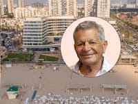 קומפלקס Sea One. בעיגול: מנחם אורן, יו''ר ומנכ''ל אורנים על הים / צילום: מתוך מצגת החברה