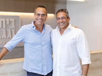 מימין: רונן עקביה ורום שחר / צילום: עזרא לוי
