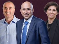 עו''ד מיכל כהן, הממונה על התחרות; ניב סרנה, מנכ''ל ניו-מד אנרג'י; עובד דבי, מנכ''ל דליה חברות אנרגיה / צילום: כדיה לוי, ענבל מרמרי, אורי שדה
