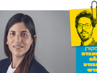 ליאור פרנקל בשיחה עם עמנואל / צילום: טל בדראק