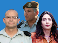 שרת התחבורה מירי רגב, ראש השב''כ דוד זיני וראש המוסד רומן גופמן / צילום: מארק ישראל סלם - הג'רוזלם פוסט, דובר צה''ל