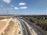 כביש 232 בעוטף עזה / צילום: ג'יני סוכנות צילום