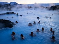 אתר הספא הגיאותרמי Blue Lagoon באיסלנד / צילום: Reuters, Craig Ruttle
