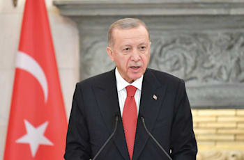 נשיא טורקיה, ארדואן / צילום: Associated Press, Michael Varaklas נשיא טורקיה, ארדואן / צילום: Associated Press, Michael Varaklas