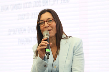 סיגל גילמור, סמנכ''לית HR בצ'ק פוינט, בכנס מיומנויות המחר / צילום: שלומי יוסף