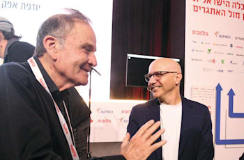 נדב חנין ועמוס שפירא / צילום: כדיה לוי