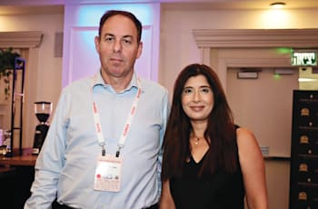 לילך גבע הראל ואלעד אהרונסון / צילום: כדיה לוי