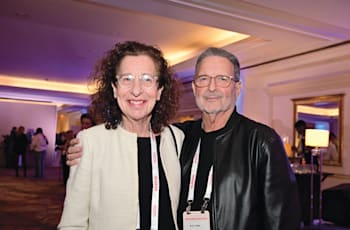 מאיר ברון וענת לוין / צילום: תמר מצפי