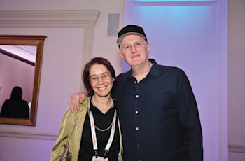 מייקל רפפורט ואלונה בר און / צילום: תמר מצפי