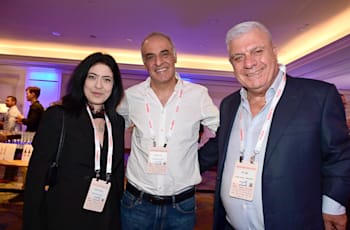 אבי לוי, מיקי וכרמית נעמי / צילום: תמר מצפי