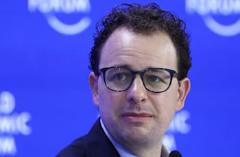 דריו אמודיי,  מנכ''ל אנתרופיק וממייסדיה / צילום: Reuters, Yves Herman