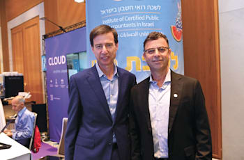 רו''ח חן שרייבר ומנכ''ל בנק לאומי, חנן פרידמן / צילום: מרסלו רו''ח חן שרייבר ומנכ''ל בנק לאומי, חנן פרידמן / צילום: מרסלו