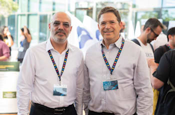 המנכ''ל ניר דוד ויו''ר רשות החדשנות ד''ר אלון סטופל