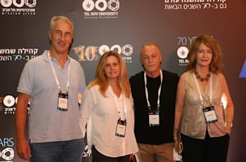 שלומית וסטיבן גרי, ליאת ודורי מנור / צילום: יעל צור שלומית וסטיבן גרי, ליאת ודורי מנור / צילום: יעל צור