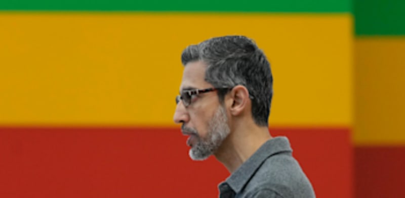 סונדאר פיצ'אי, מנכ''ל גוגל / צילום: ap, ASSOCIATED PRESS