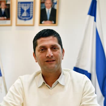 רועי לוי, ראש עיריית נשר / צילום: פאול אורלייב