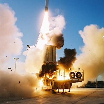 טיל החץ / צילום: דוברות משרד הביטחון