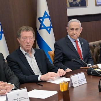 רה''מ בנימין נתניהו ואבי שמחון / צילום: קובי גדעון-לע''מ