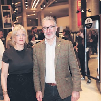 יפעת צחי קיראל וסיימון וולטרס, שגריר בריטניה בישראל / צילום: אור גפן