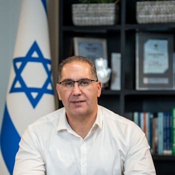 רו''ח פאיז חנא, ראש מועצה מקומית תעשייתית מגדל תפן / צילום: נועם דהאן רו''ח פאיז חנא, ראש מועצה מקומית תעשייתית מגדל תפן / צילום: נועם דהאן