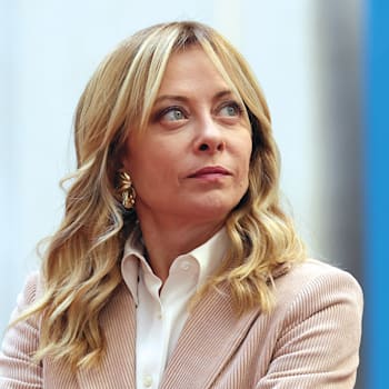 ראש ממשלת איטליה ג'ורג'ה מלוני / צילום: Reuters, Marco Iacobucci ראש ממשלת איטליה ג'ורג'ה מלוני / צילום: Reuters, Marco Iacobucci