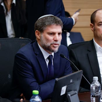שר האוצר בצלאל סמוטריץ' / צילום: נועם מושקוביץ, דוברות הכנסת