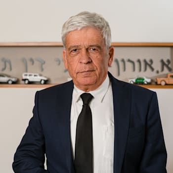 עו''ד אילון אורון, לשעבר יו''ר ועדת התעבורה הארצית של לשכת עוה''ד ומחבר ''האנציקלופדיה לתעבורה'' / צילום: מירון ביטון