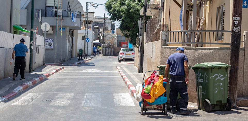 רחובות ריקים בצל מגפת הקורונה / צילום: כדיה לוי