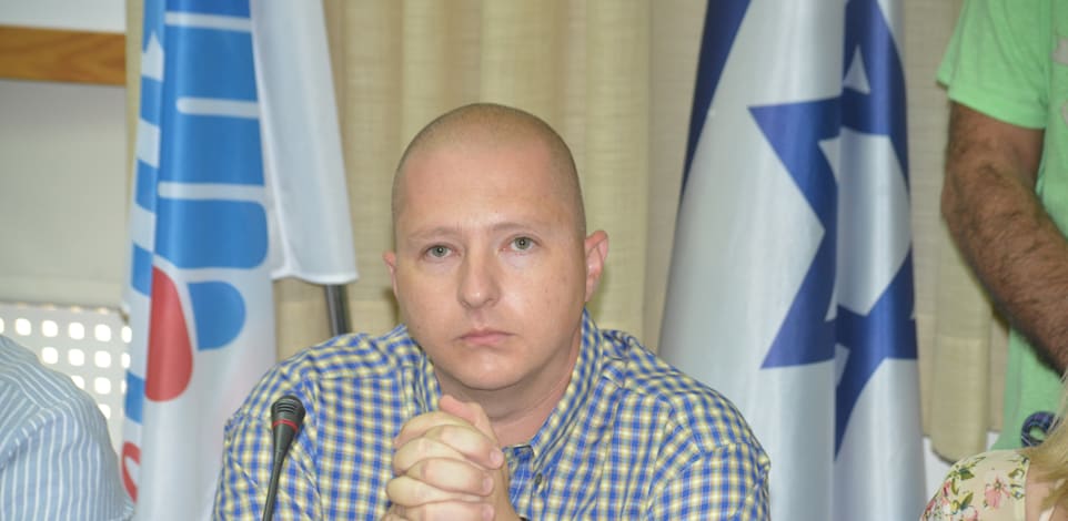 אלירן קוזליק - יו''ר ועד עובדי טבע / צילום: תמר מצפי