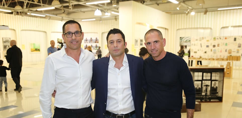 בעלי השליטה באקרו נדל"ן: מימין צחי ארבוב, זיו יעקובי ואילן קפון / צילום: אלירן אביטל