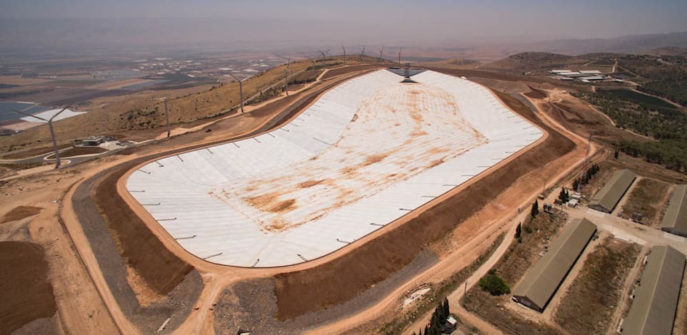 אתר תחנת הכוח בגלבוע הפועלת בשיטת אנרגיה שאובה / צילום: Albatross