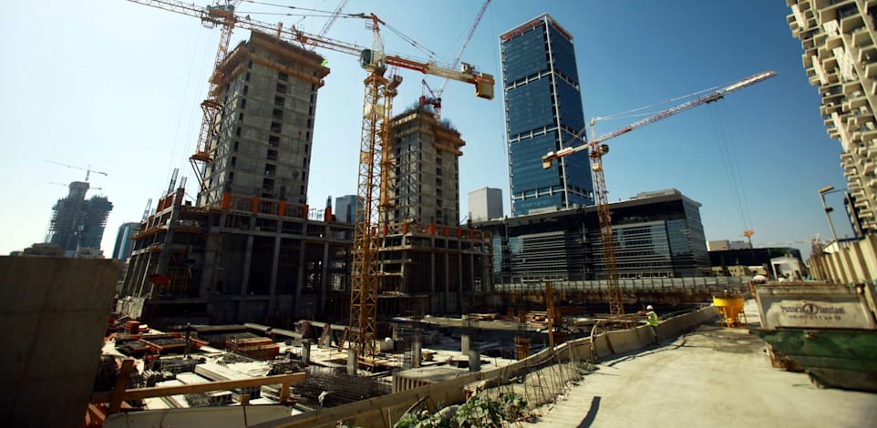 חברת אשטרום , אתר בנייה, מנוף , מנופים , בניינים , בנינים , בנין , בניין / צילום: אמיר מאירי