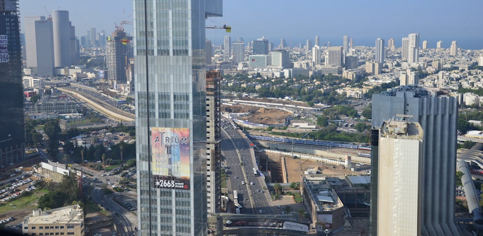 מגדל אטריום רמת גן והסביבה / צילום: תמר מצפי