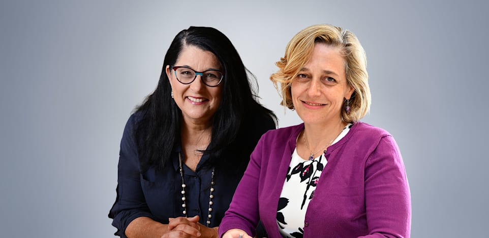 שרון אלרעי פרייס (מימין) וסיגל סדצקי / צילום: פאול אורלייב, איל יצהר