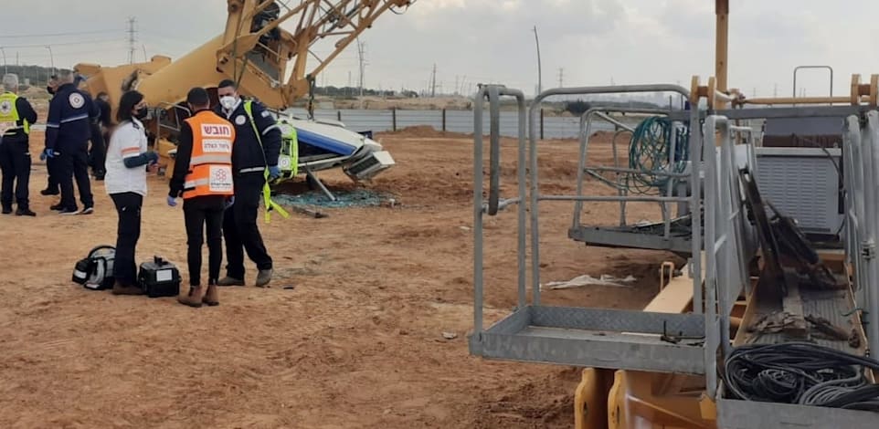 תאונה באתר בנייה / צילום: ארכיון, איחוד הצלה