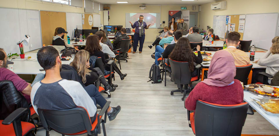 המשתתפים ב־50:50. המחזור השני החל בינואר / צילום: מכללת עזריאלי להנדסה