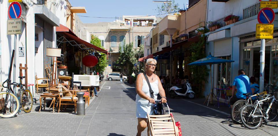 שוק הפשפשים  ביפו / צילום: שלומי יוסף