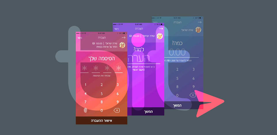 אפליקציית ביט, הנוהל החדש במבקש פרטים אישיים לפני השימוש באפליקציה / צילום: יח''צ
